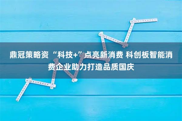 鼎冠策略资 “科技+”点亮新消费 科创板智能消费企业助力打造品质国庆